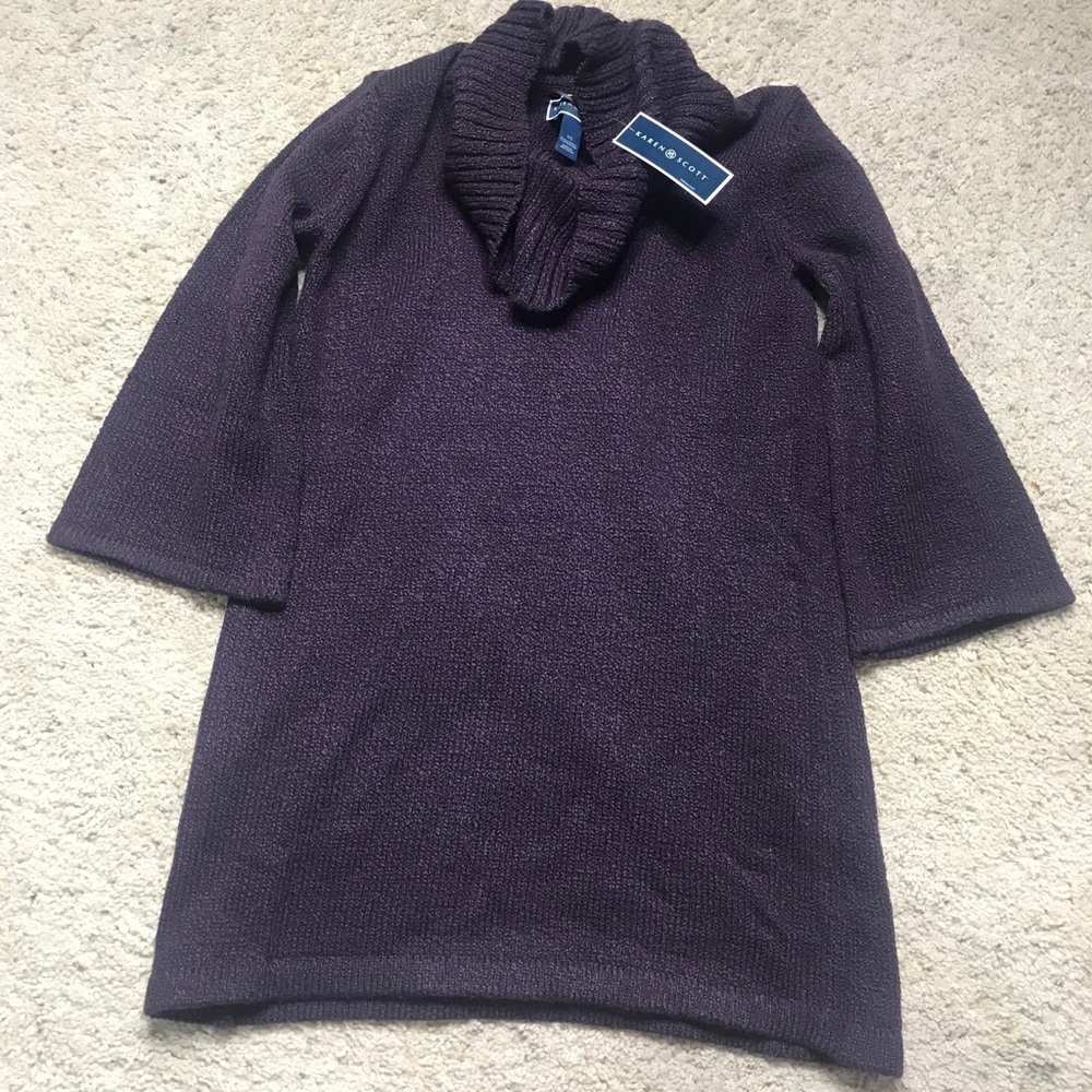 Cowl neck sweater